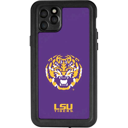 Louisiana State University - LSU Purple Tiger Mascot iPhone 11 Pro Max Waterproof Case