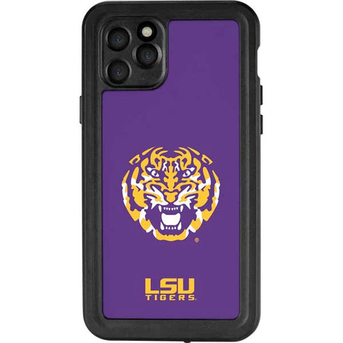 Louisiana State University - LSU Purple Tiger Mascot iPhone 11 Pro Waterproof Case