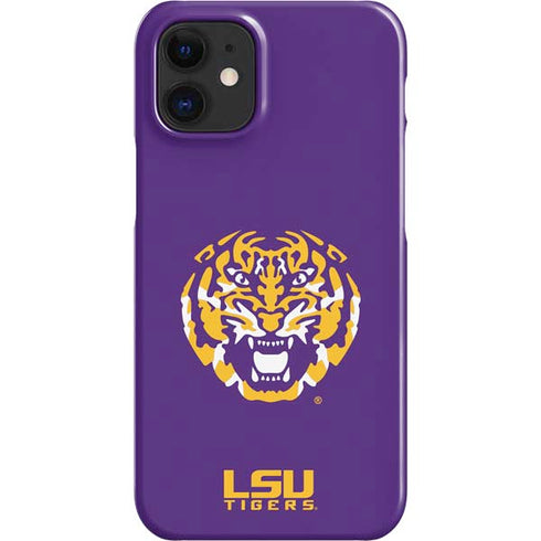 Louisiana State University - LSU Purple Tiger Mascot iPhone 12 Mini Lite Case
