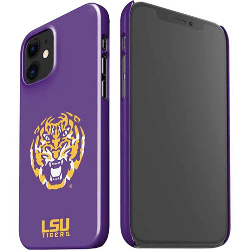 Louisiana State University - LSU Purple Tiger Mascot iPhone 12 Mini Lite Case