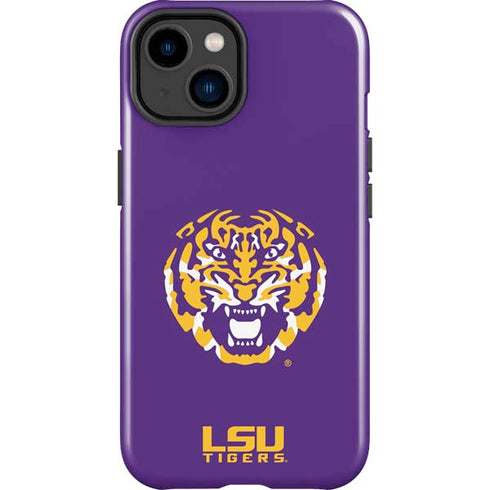 Louisiana State University - LSU Purple Tiger Mascot iPhone 15 Plus Impact Case