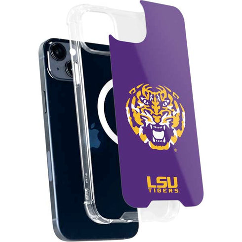 Louisiana State University - LSU Purple Tiger Mascot iPhone 15 Plus MagSafe Case