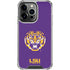 Louisiana State University - LSU Purple Tiger Mascot iPhone 15 Pro Clear Case