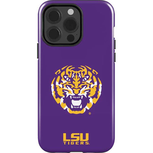 Louisiana State University - LSU Purple Tiger Mascot iPhone 15 Pro Impact Case