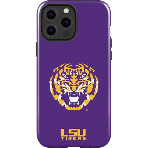 Louisiana State University - LSU Purple Tiger Mascot iPhone 15 Pro Max Impact Case