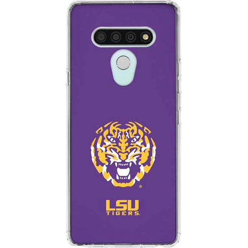 Louisiana State University - LSU Purple Tiger Mascot LG Stylo 6 Clear Case