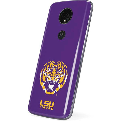 Louisiana State University - LSU Purple Tiger Mascot Moto E5 Plus Skin