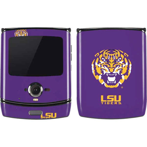 Louisiana State University - LSU Purple Tiger Mascot Motorola RAZR Skin