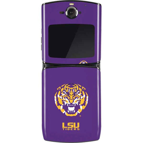 Louisiana State University - LSU Purple Tiger Mascot Motorola RAZR Skin