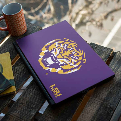 Louisiana State University - LSU Purple Tiger Mascot MSI GS65 Stealth Laptop Skin