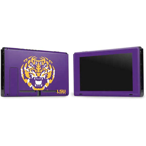 Louisiana State University - LSU Purple Tiger Mascot Nintendo Switch Bundle Skin