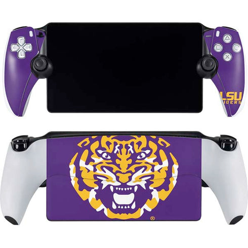 Louisiana State University - LSU Purple Tiger Mascot PlayStation Portal Remote Player Skin