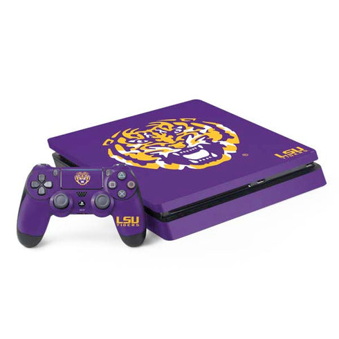 Louisiana State University - LSU Purple Tiger Mascot PS4 Slim Bundle Skin