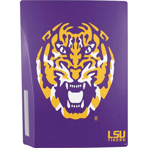 Louisiana State University - LSU Purple Tiger Mascot PS5 Console Skin