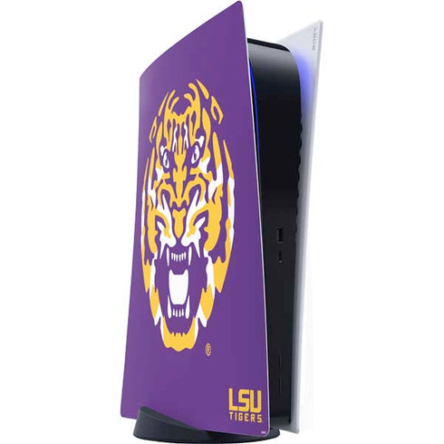 Louisiana State University - LSU Purple Tiger Mascot PS5 Digital Edition Console Skin