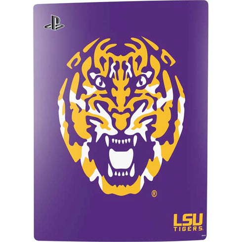 Louisiana State University - LSU Purple Tiger Mascot PS5 Digital Edition Console Skin