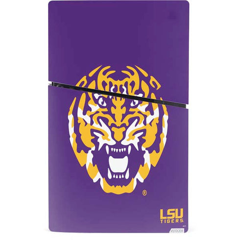 Louisiana State University - LSU Purple Tiger Mascot PS5 Slim Digital Edition Console Skin