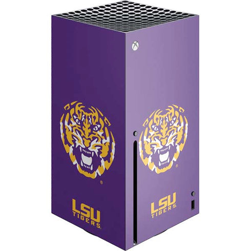 Louisiana State University - LSU Purple Tiger Mascot Xbox Series X Console Skin