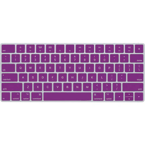 Purple Solid Magic Keyboard Skin