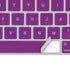 Purple Solid Magic Keyboard Skin