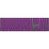 Purple Solid Magic Keyboard with Numeric Keypad Skin