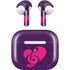Purple Musical Notes Apple AirPods (3rd Gen 2021) Skin