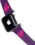 Purple Musical Notes Apple Watch Band 42-44mm