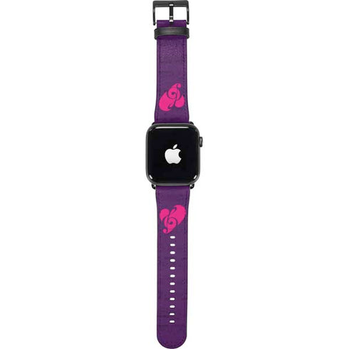 Purple Musical Notes Apple Watch Band 38-40mm