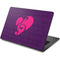 Purple Musical Notes Dell Chromebook Skin