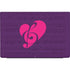 Purple Musical Notes Dell Vostro Skin