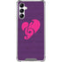 Purple Musical Notes Galaxy A15 5G Clear Case