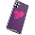 Purple Musical Notes Galaxy A15 5G Clear Case
