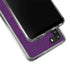 Purple Musical Notes Galaxy A21 Clear Case