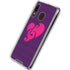 Purple Musical Notes Galaxy A30 Clear Case