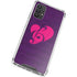 Purple Musical Notes Galaxy A32 5G Clear Case
