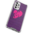 Purple Musical Notes Galaxy A53 5G Clear Case