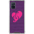 Purple Musical Notes Galaxy A71 5G Clear Case