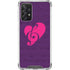 Purple Musical Notes Galaxy A72 5G Clear Case