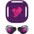 Purple Musical Notes Galaxy Buds Pro Skin