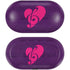 Purple Musical Notes Galaxy Buds Skin
