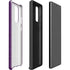 Purple Musical Notes Galaxy Note20 5G Pro Case