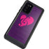Purple Musical Notes Galaxy Note20 5G Waterproof Case