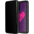 Purple Musical Notes Galaxy S20 Waterproof Case