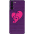 Purple Musical Notes Galaxy S21 5G Skin