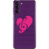 Purple Musical Notes Galaxy S21 Plus 5G Skin
