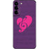 Purple Musical Notes Galaxy S22 Plus Skin