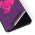 Purple Musical Notes Galaxy S22 Plus Skin