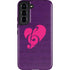 Purple Musical Notes Galaxy S22 Pro Case