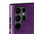 Purple Musical Notes Galaxy S22 Ultra Pro Case