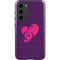 Purple Musical Notes Galaxy S23 Plus Pro Case